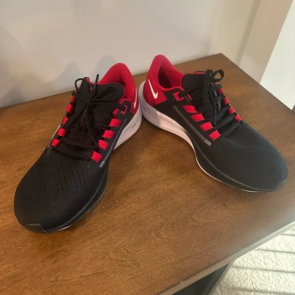 Unisex Atlanta Falcons Nike Black Zoom Pegasus 38 Running Shoe men 8.5 - Picture 8 of 15